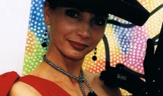 Sonja mit artdeco Ohrgeh�ngen und artdeco D�co Collier